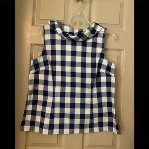 Talbots Sabrina neck sleeveless top